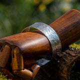 Textured Stirling silver cuff