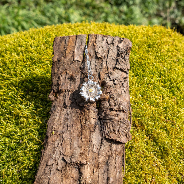 Sunflower pendant